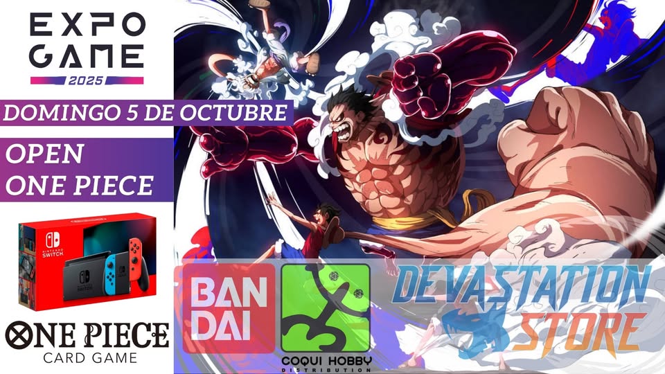 OPEN PRB 2 ONE PIECE EXPOGAME DOMINGO | Devastation Store