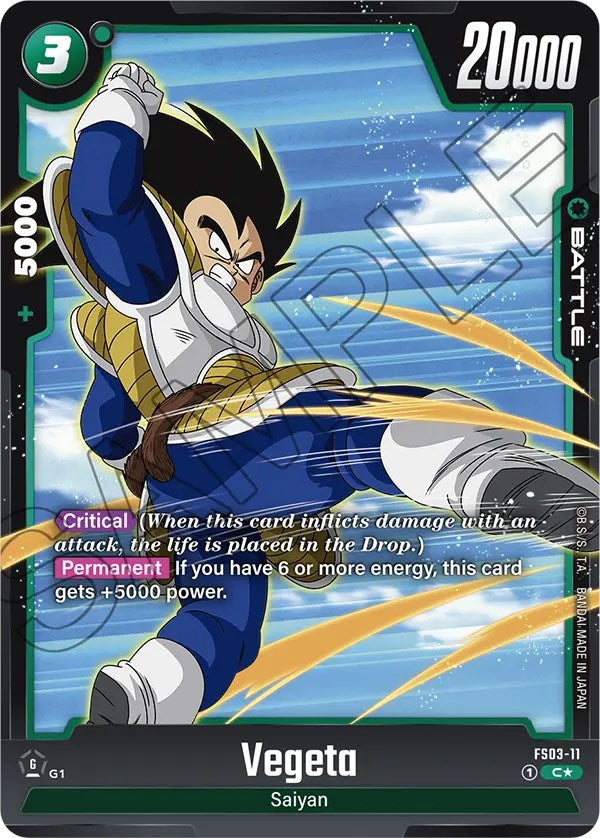 Vegeta (FS03-11) (Bonus Pack Alternate Art) [Starter Deck: Broly] | Devastation Store