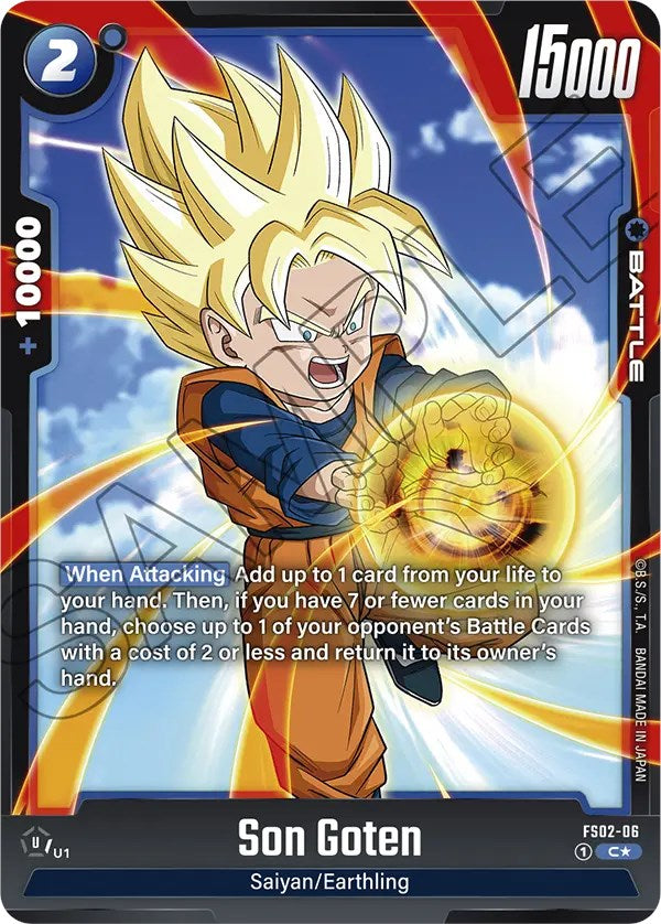 Son Goten (FS02-06) (Bonus Pack Alternate Art) [Starter Deck: Vegeta] | Devastation Store