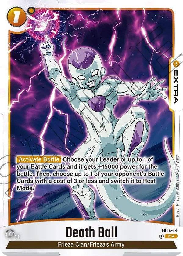 Death Ball (Bonus Pack Alternate Art) [Starter Deck: Frieza] | Devastation Store