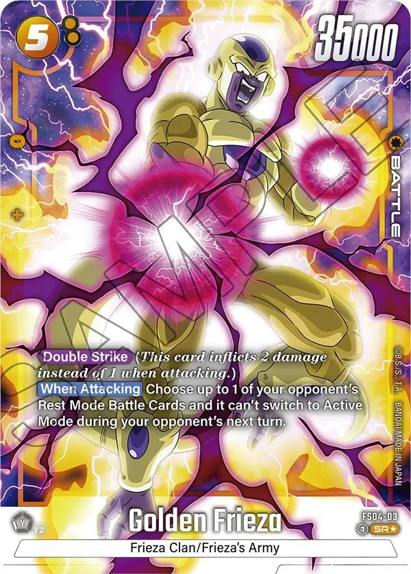 Golden Frieza (Bonus Pack Alternate Art) [Starter Deck: Frieza] | Devastation Store