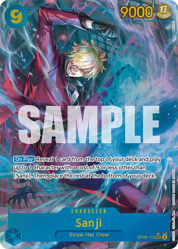 Sanji (Alternate Art) [Wings of the Captain] | Devastation Store