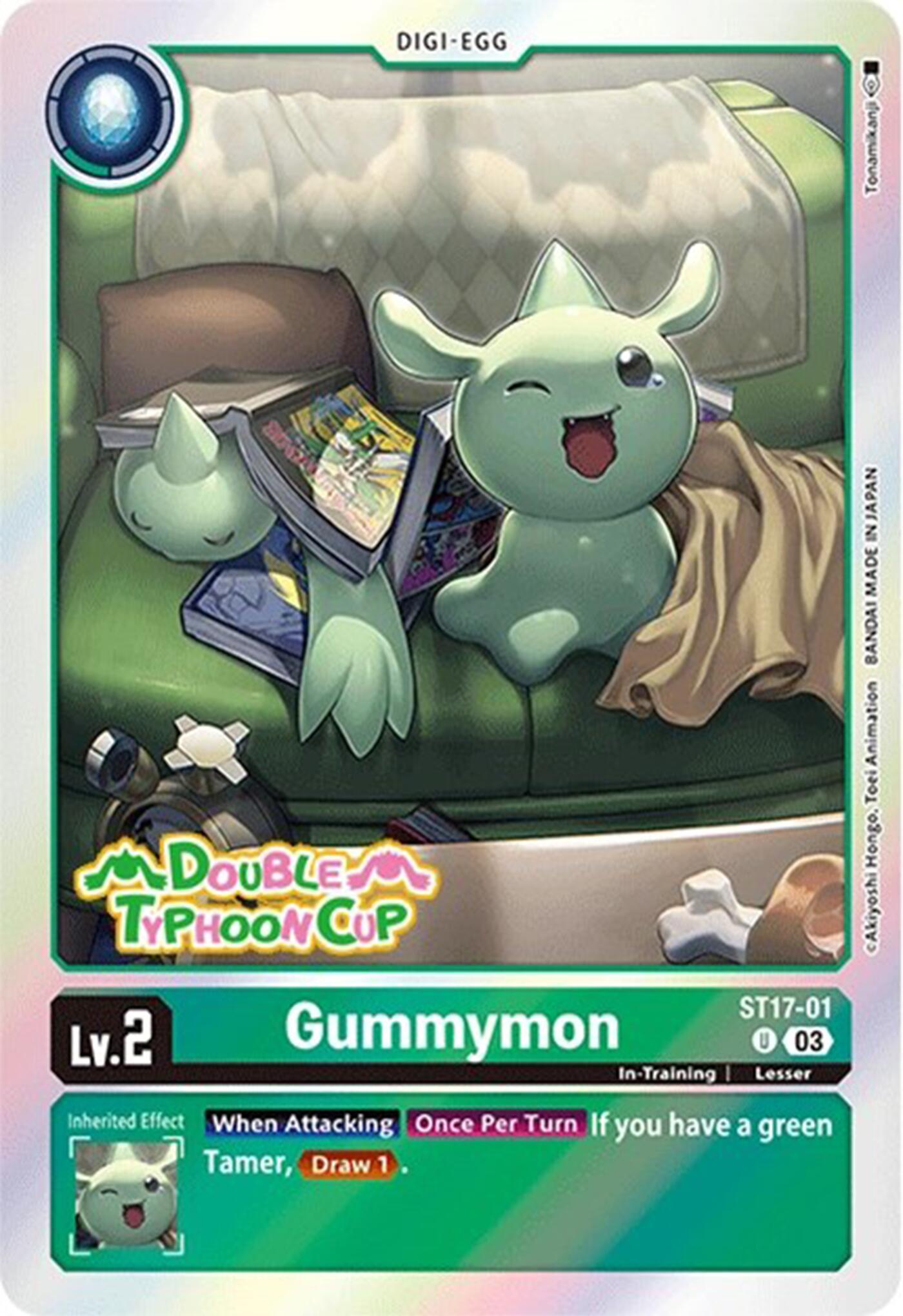 Gummymon [ST17-01] [Starter Deck: Double Typhoon Advanced Deck Set Pre-Release Cards] | Devastation Store