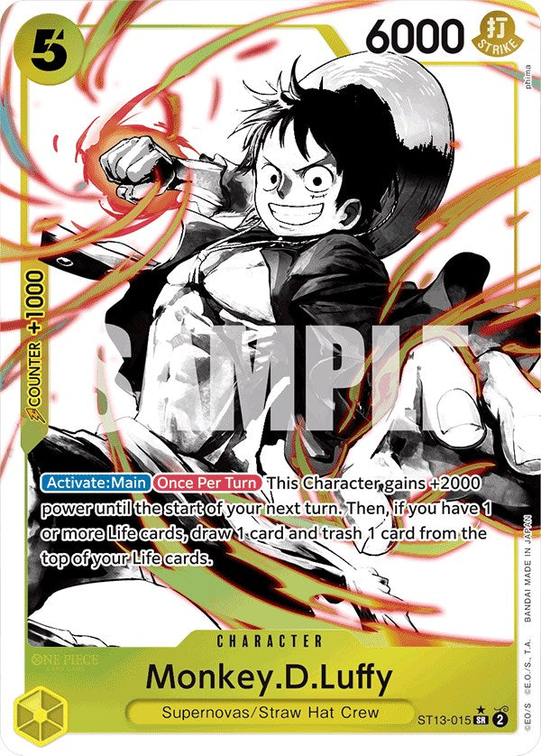 Monkey.D.Luffy (Parallel) [Ultra Deck: The Three Brothers] | Devastation Store
