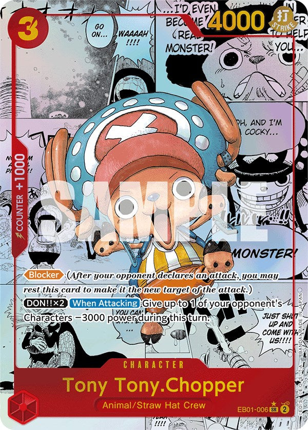 Tony Tony.Chopper (Alternate Art) (Manga) [Extra Booster: Memorial Collection] | Devastation Store