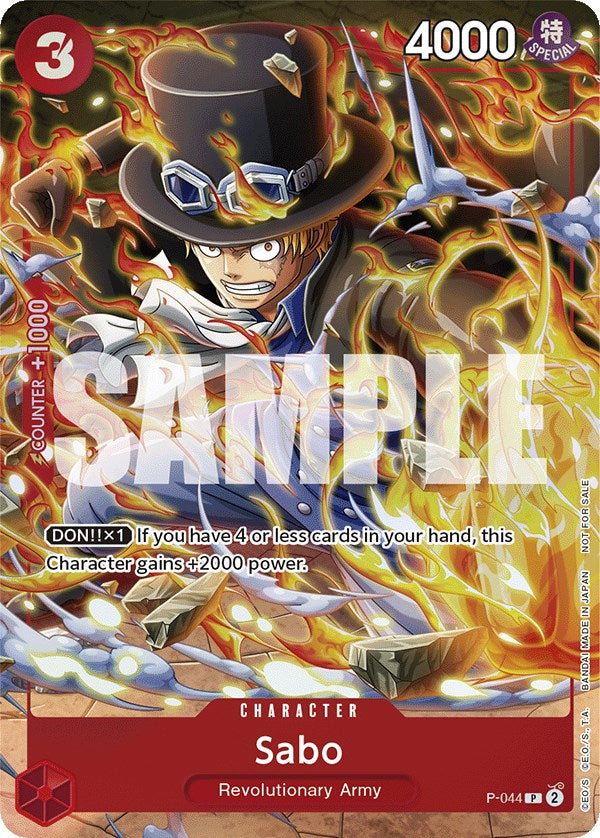 Sabo (Event Pack Vol. 4) [One Piece Promotion Cards] | Devastation Store