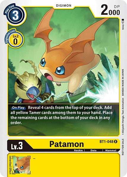 Patamon [BT1-048] (Official Tournament Pack Vol.3) [Release Special Booster Promos] | Devastation Store