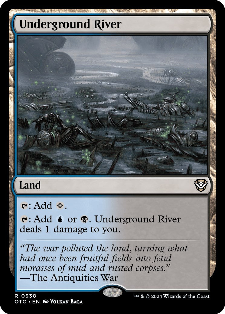 Underground River [Outlaws of Thunder Junction Commander] | Devastation Store