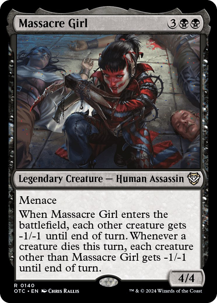 Massacre Girl [Outlaws of Thunder Junction Commander] | Devastation Store