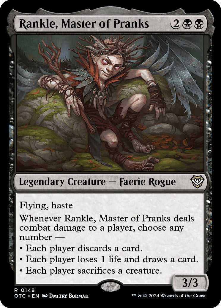 Rankle, Master of Pranks [Outlaws of Thunder Junction Commander] | Devastation Store