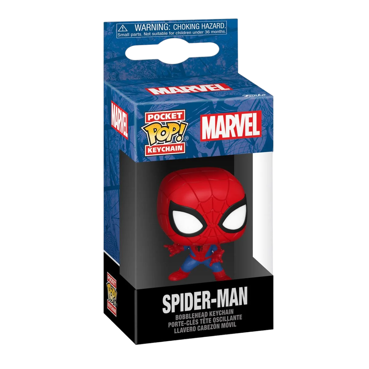 Funko Pop Keychain Llavero Marvel Spider-man | Devastation Store