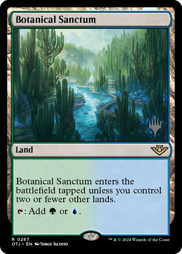 Botanical Sanctum (Promo Pack) [Outlaws of Thunder Junction Promos] | Devastation Store