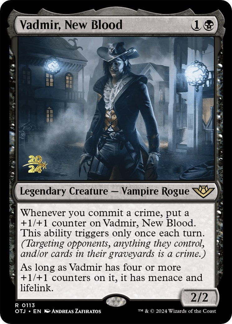 Vadmir, New Blood [Outlaws of Thunder Junction Prerelease Promos] | Devastation Store