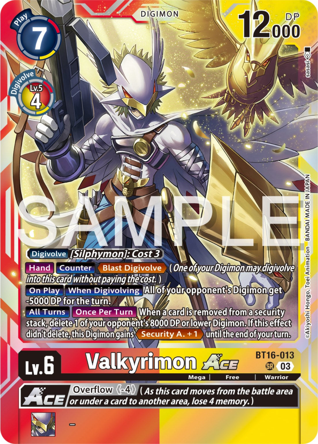 Valkyrimon Ace [BT16-013] [Beginning Observer] | Devastation Store
