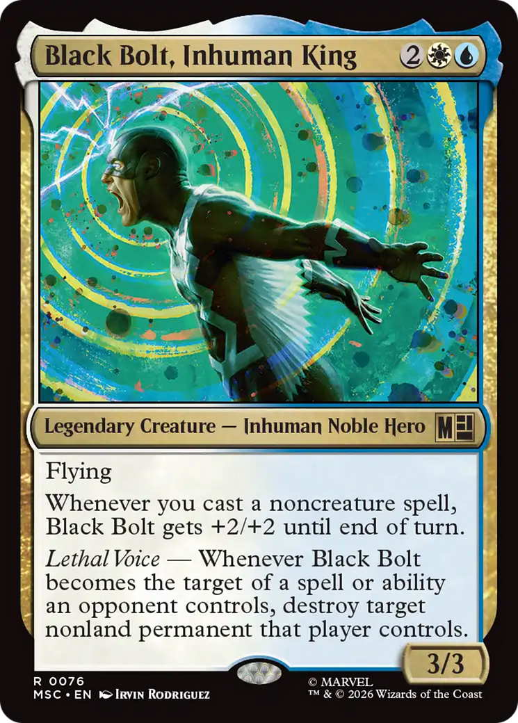 Black Bolt, Inhuman King [Marvel Super Heroes Commander] | Devastation Store