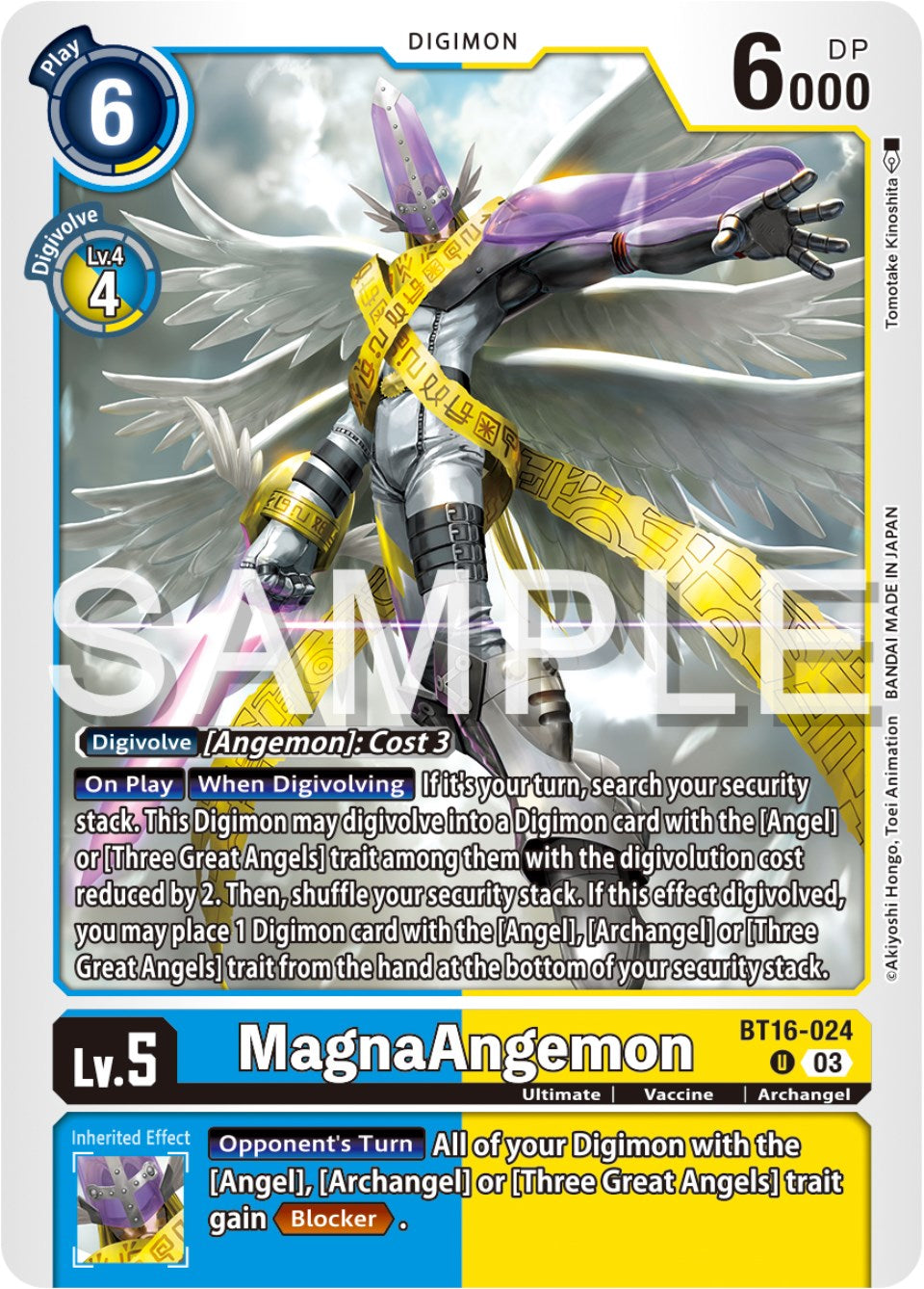 MagnaAngemon [BT16-024] [Beginning Observer] | Devastation Store