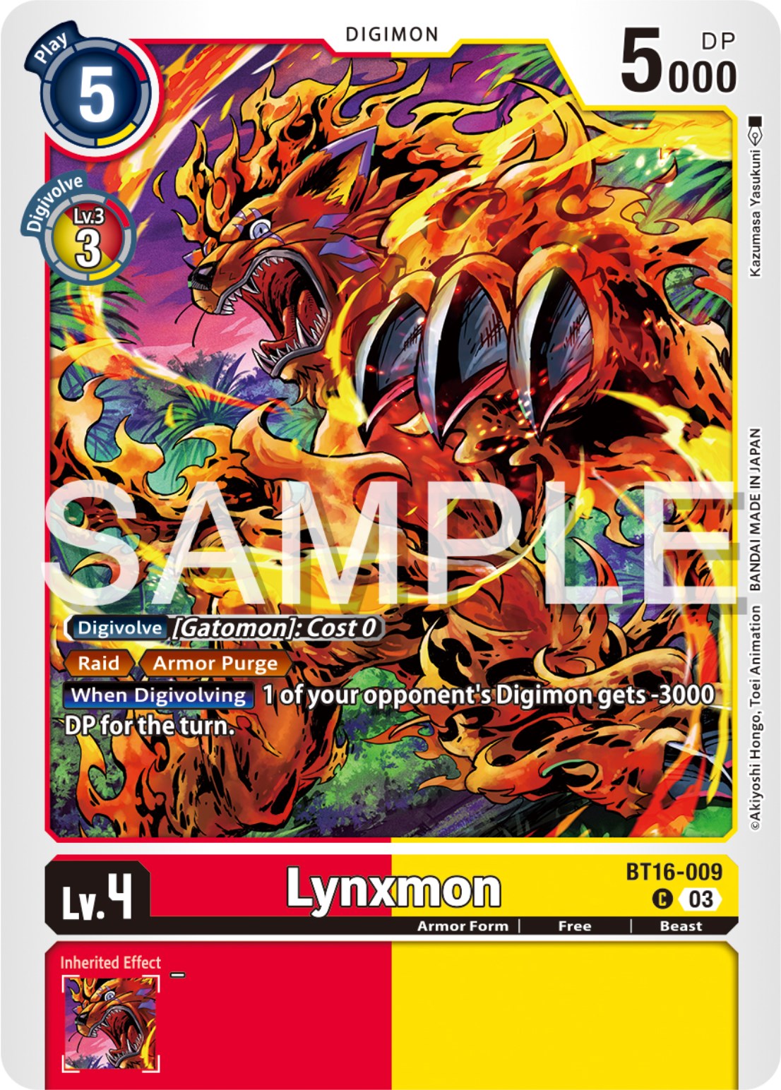 Lynxmon [BT16-009] [Beginning Observer] | Devastation Store