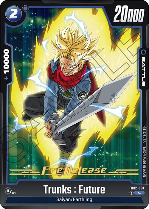 Trunks : Future (FB02-053) [Blazing Aura Pre-Release Cards] | Devastation Store