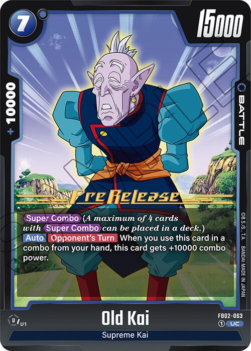 Old Kai [Blazing Aura Pre-Release Cards] | Devastation Store