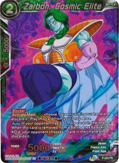 Zarbon, Cosmic Elite (Player's Choice) (P-223) [Promotion Cards] | Devastation Store
