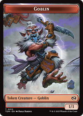 Goblin // Solider (0004) Double-Sided Token [Tarkir: Dragonstorm Commander Tokens] | Devastation Store