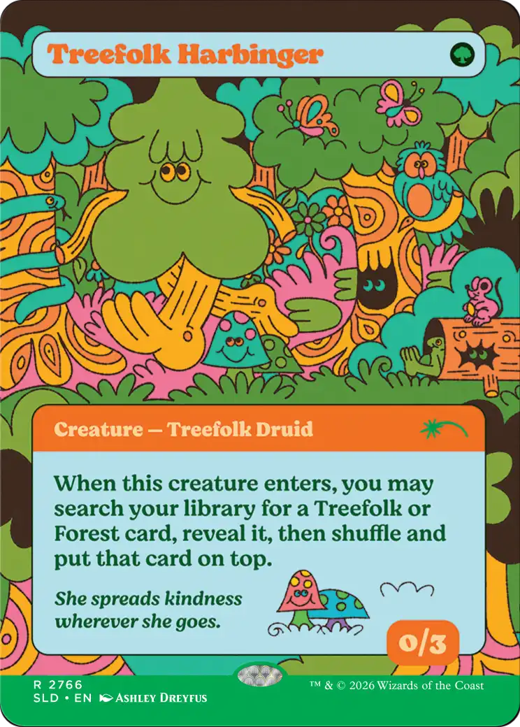 Treefolk Harbinger [Secret Lair Drop Series] | Devastation Store