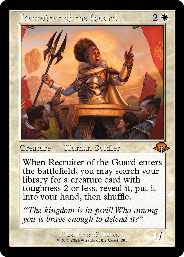 Recruiter of the Guard (Retro) [Modern Horizons 3] | Devastation Store