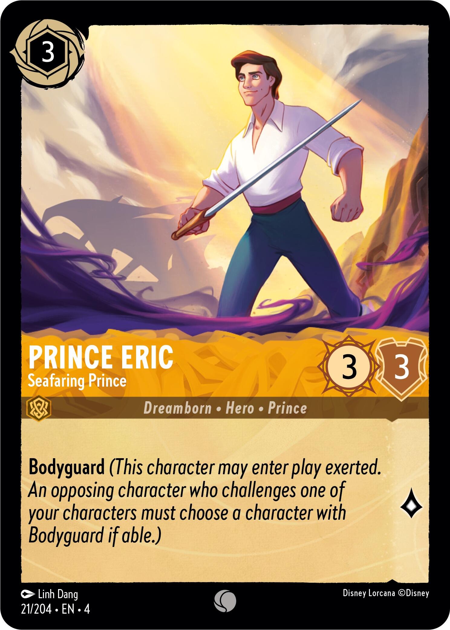 Prince Eric - Seafaring Prince (21/204) [Ursula's Return] | Devastation Store