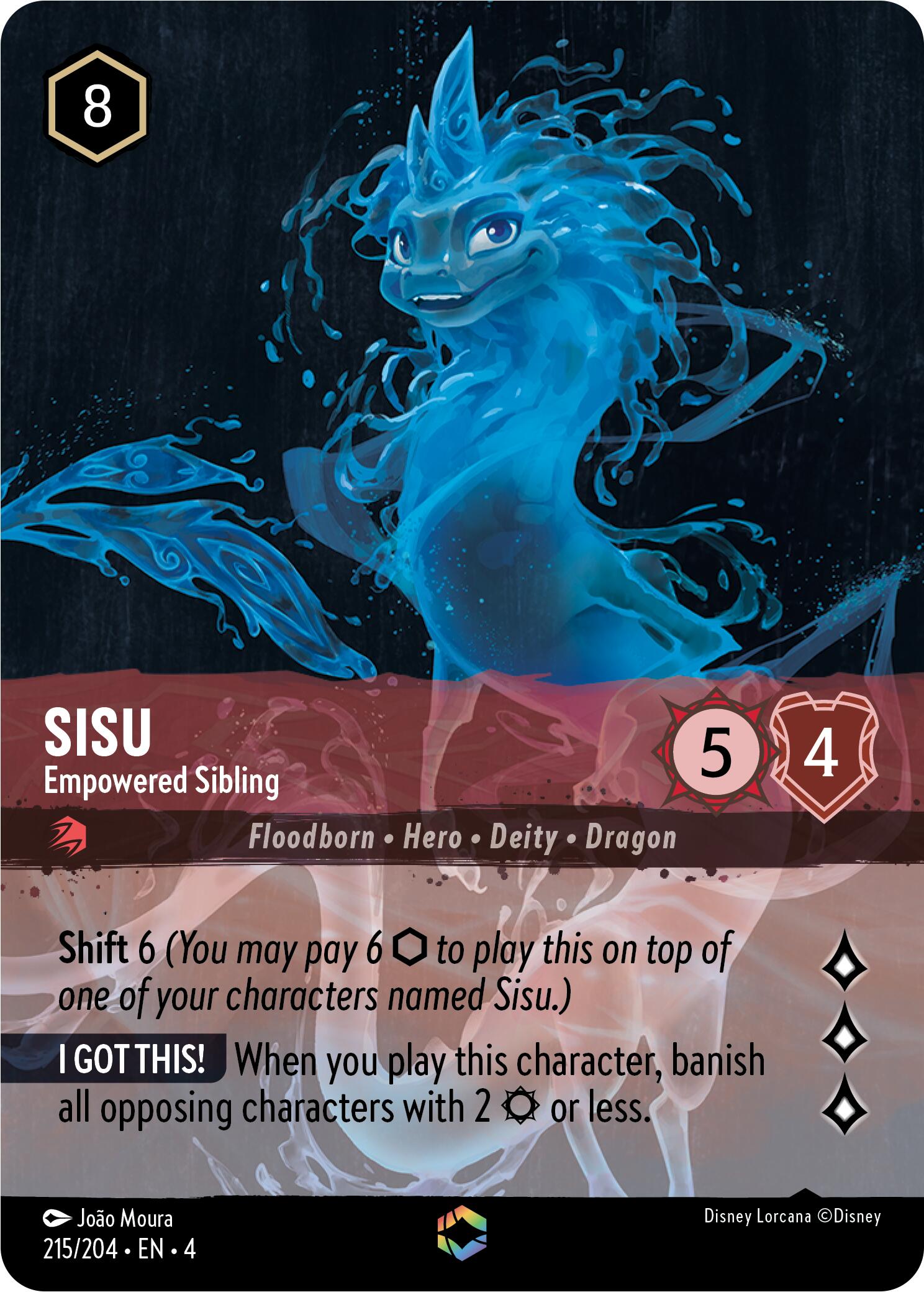 Sisu - Empowered Sibling (Enchanted) (215/204) [Ursula's Return] | Devastation Store