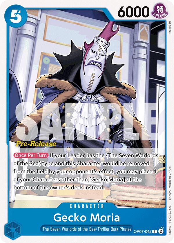 Gecko Moria [500 Years in the Future Pre-Release Cards] | Devastation Store