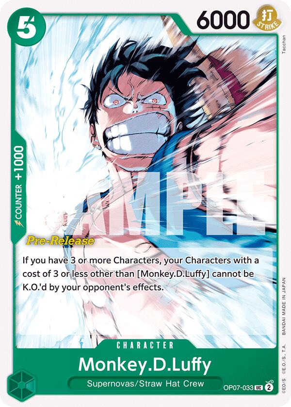 Monkey.D.Luffy [500 Years in the Future Pre-Release Cards] | Devastation Store