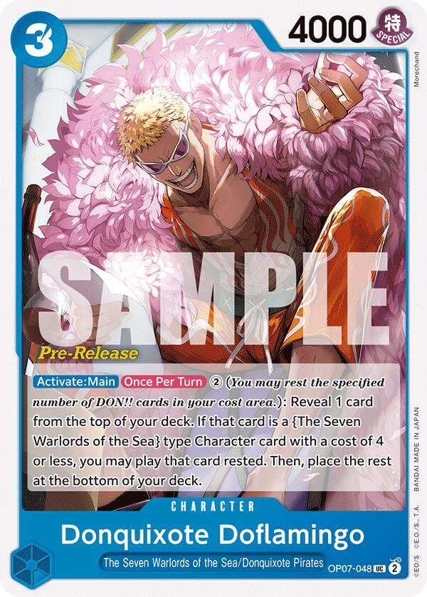 Donquixote Doflamingo [500 Years in the Future Pre-Release Cards] | Devastation Store