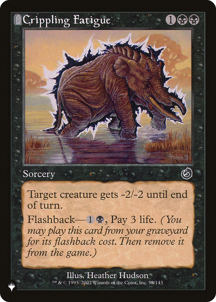 Crippling Fatigue [The List Reprints] | Devastation Store