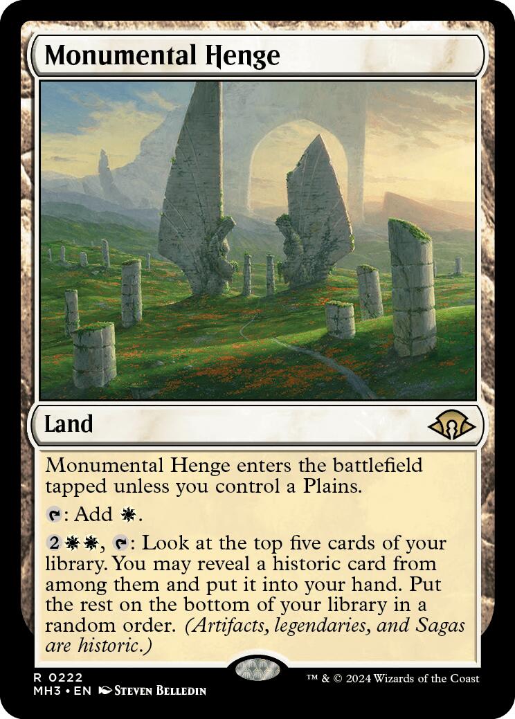 Monumental Henge [Modern Horizons 3] | Devastation Store