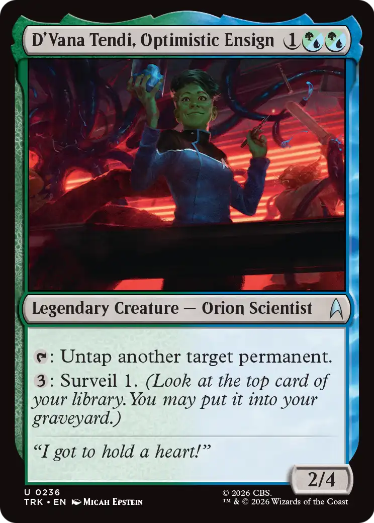 D'Vana Tendi, Optimistic Ensign [Star Trek] | Devastation Store