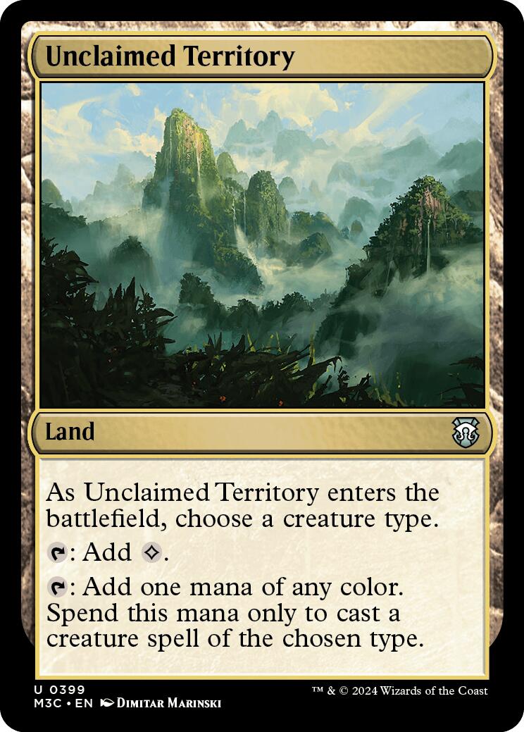 Unclaimed Territory [Modern Horizons 3 Commander] | Devastation Store