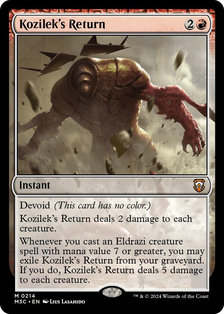 Kozilek's Return [Modern Horizons 3 Commander] | Devastation Store