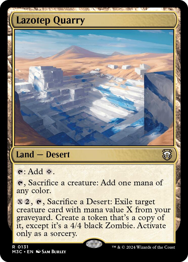 Lazotep Quarry [Modern Horizons 3 Commander] | Devastation Store