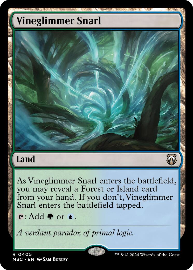 Vineglimmer Snarl [Modern Horizons 3 Commander] | Devastation Store