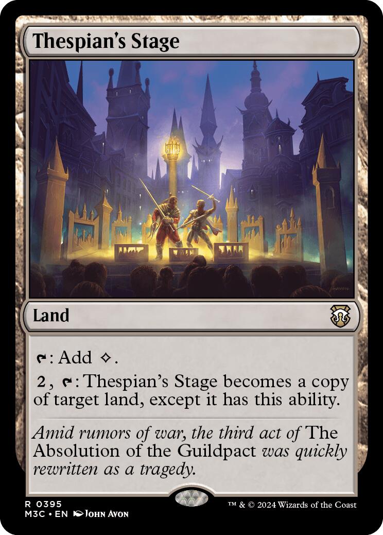 Thespian's Stage [Modern Horizons 3 Commander] | Devastation Store