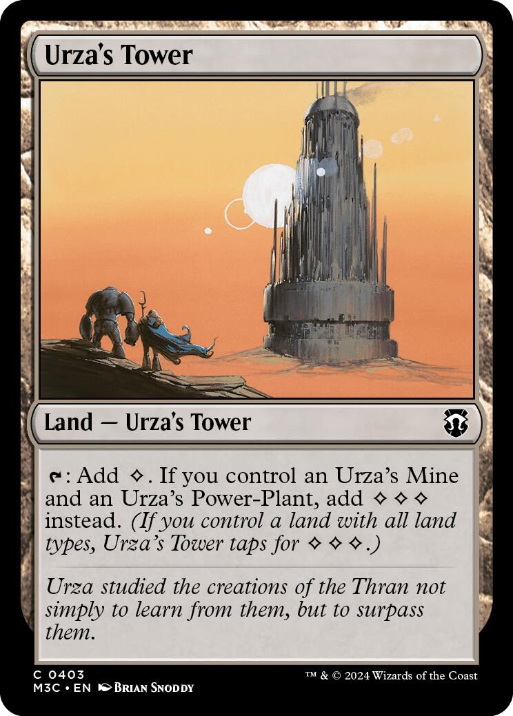 Urza's Tower [Modern Horizons 3 Commander] | Devastation Store