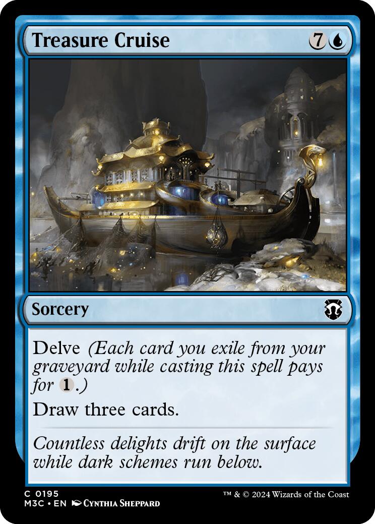 Treasure Cruise [Modern Horizons 3 Commander] | Devastation Store