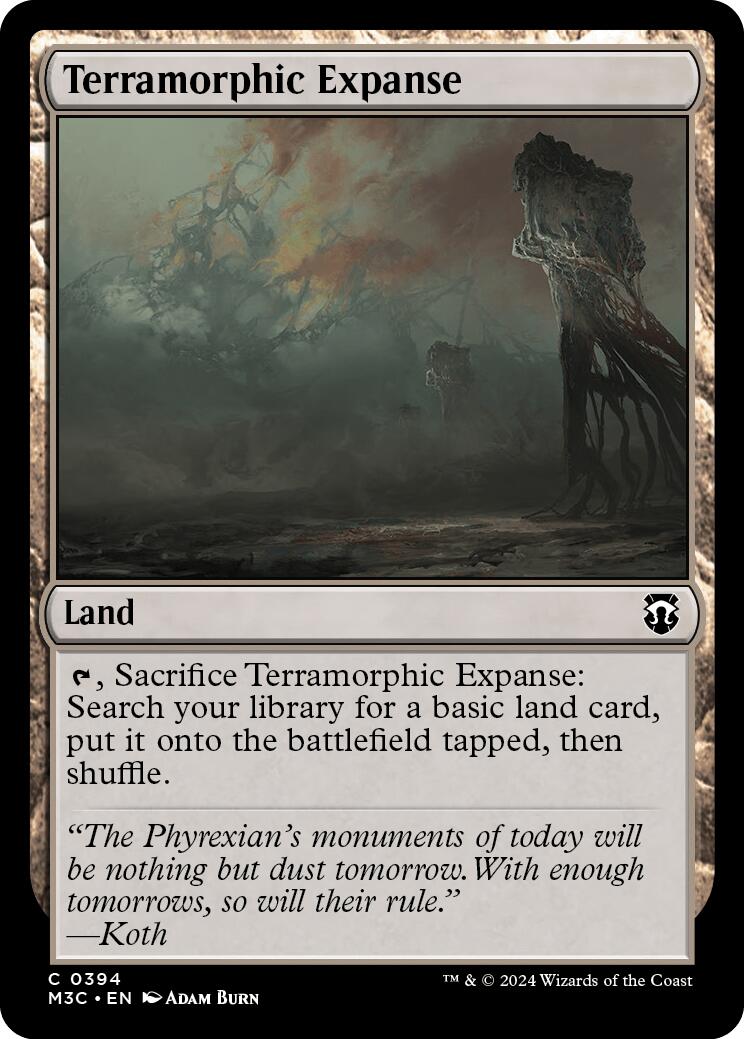 Terramorphic Expanse [Modern Horizons 3 Commander] | Devastation Store
