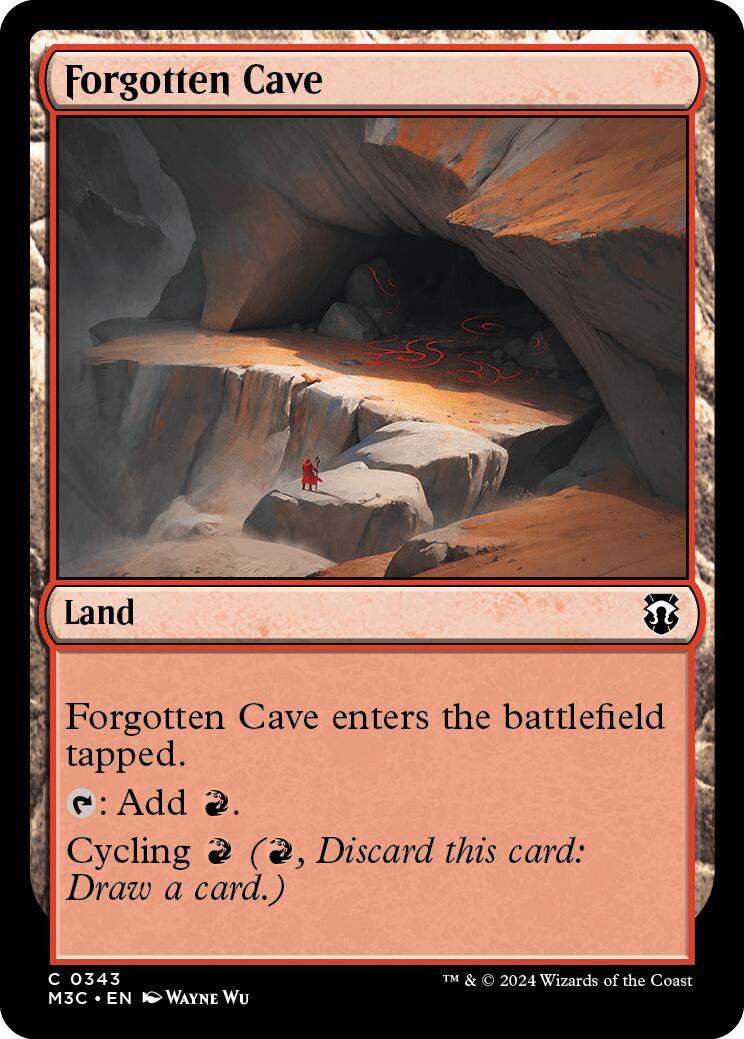 Forgotten Cave [Modern Horizons 3 Commander] | Devastation Store