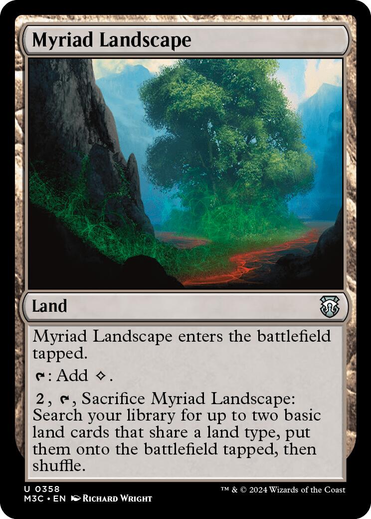 Myriad Landscape [Modern Horizons 3 Commander] | Devastation Store