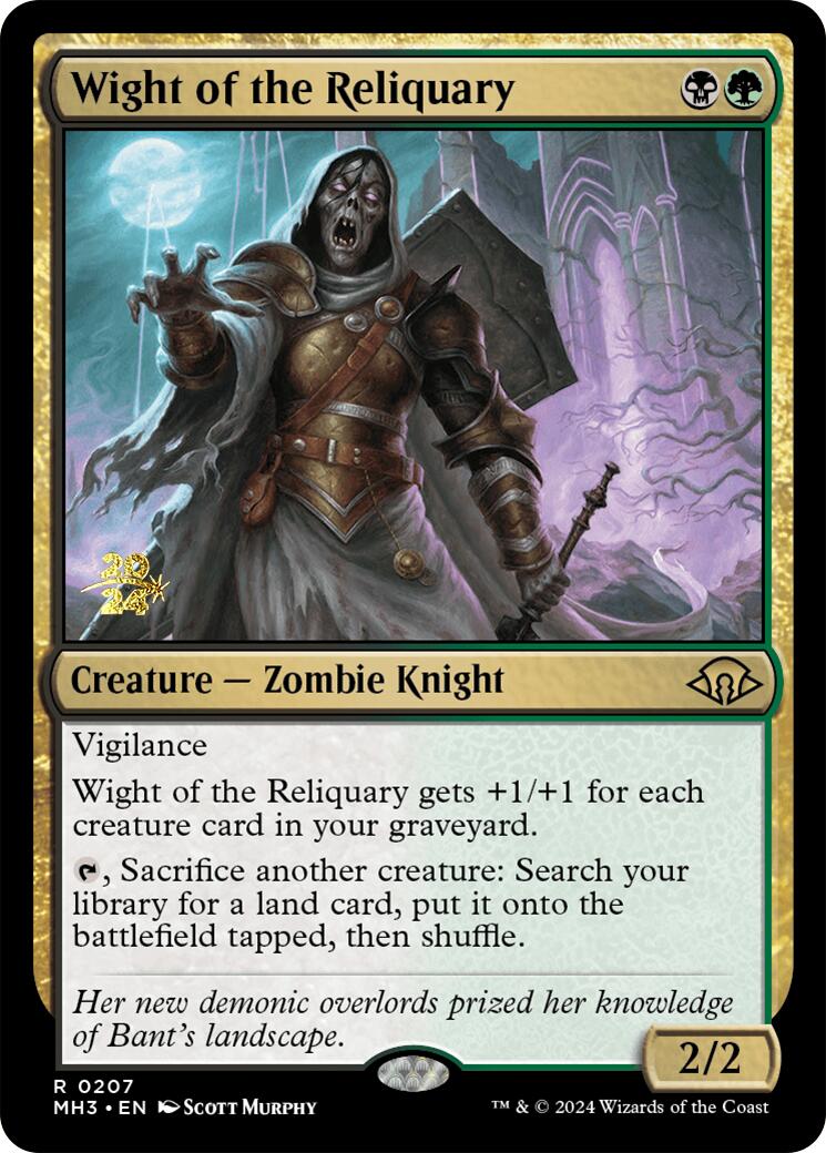 Wight of the Reliquary [Modern Horizons 3 Prerelese Promos] | Devastation Store