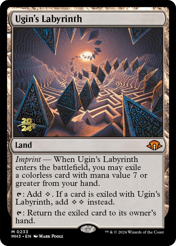 Ugin's Labyrinth [Modern Horizons 3 Prerelese Promos] | Devastation Store