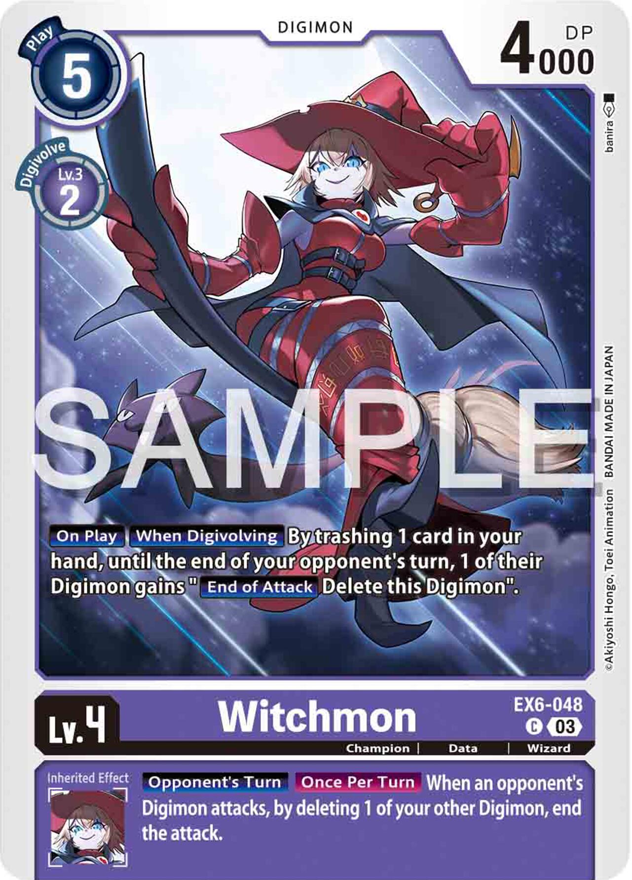 Witchmon [EX6-048] [Infernal Ascension] | Devastation Store