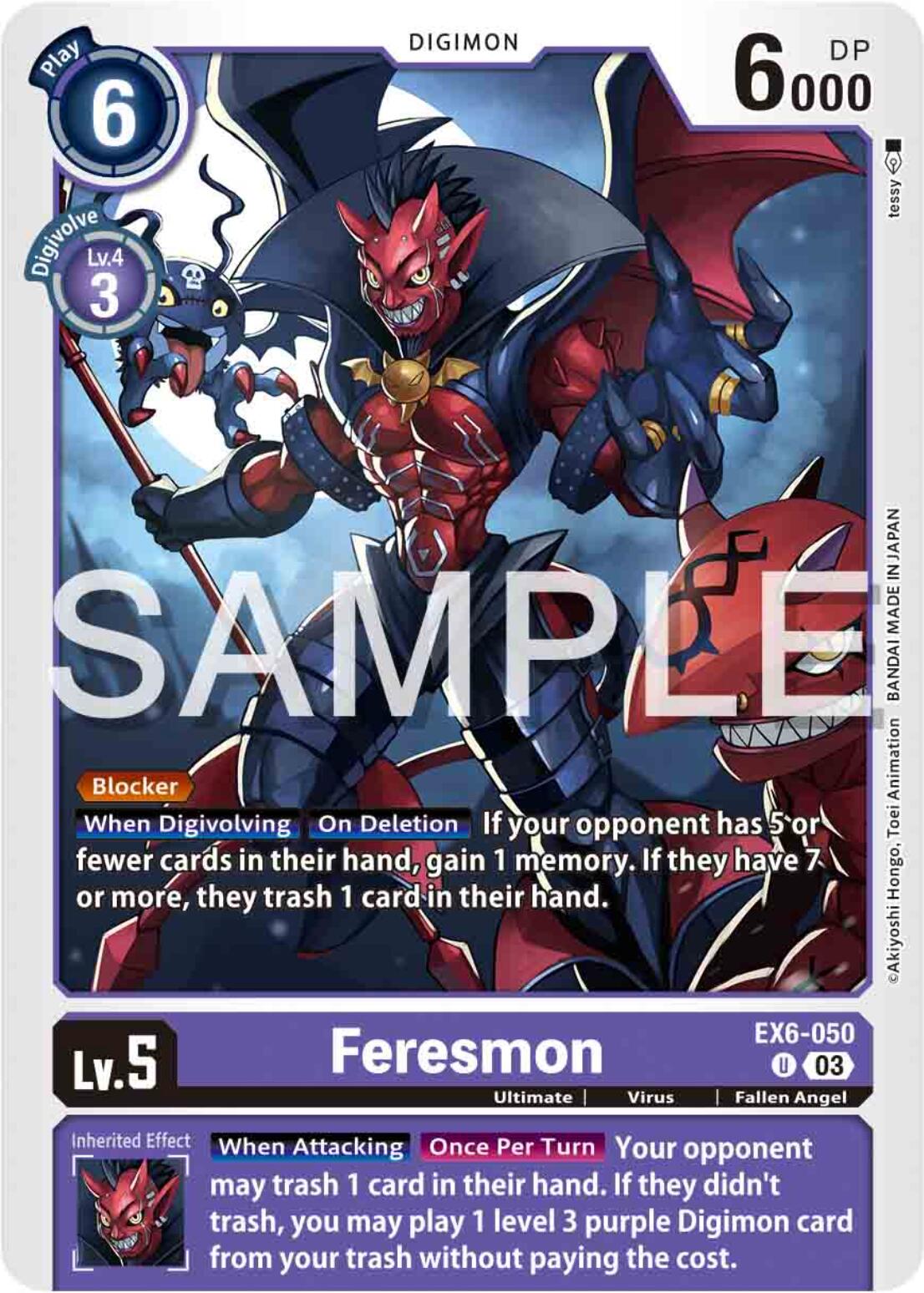 Feresmon [EX6-050] [Infernal Ascension] | Devastation Store