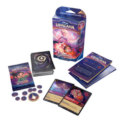 Disney Lorcana: Shimmering Skies - Starter Deck (Amethyst & Ruby) | Devastation Store